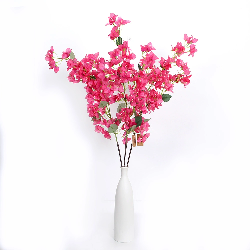 Rose Pink Bougainvillea Artificial Flowers Decorative Artificial Vase Flowers Beautiful Hotel Hotel Living Room Bougainvillea Decoration