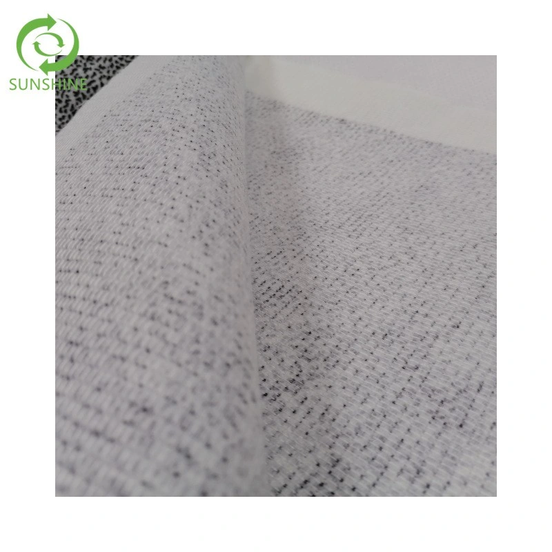 Non-Slip Anti-Skid Stitch Bonded Nonwoven Fabric Polyester RPET Fabric for Mattress Sofa Home Textiles and Interlining