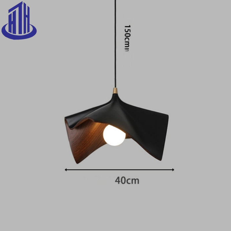 Japonés minimalista Retro Familia Hierro Arte resina colgante Chandelier (335)