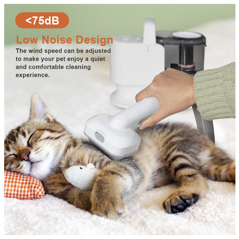 Hot Sale Pet Cat Comb Grooming Electric Vacuum Cleaner for Pet Hair