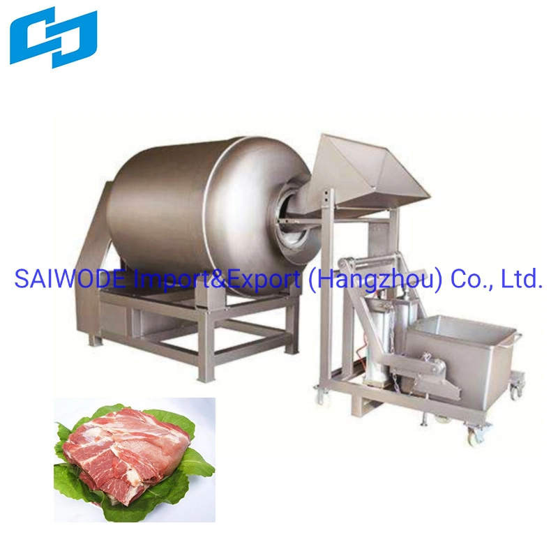 Factory Supply Electric Meat Salting Machine Chicken Marinating Vacuum Tumbler