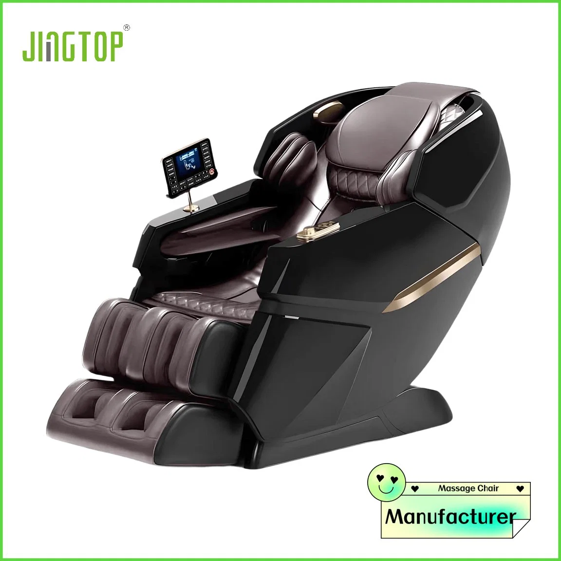 Jingtop Luxury Zero Gravity Body Care 4D Automatic Deluxe Ghe Massage Chair with Kneading Foot Massager