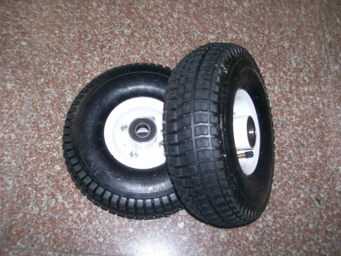 High Load Capacity Durable Pneumatic Rubber Wheel for Wheelbarrow (3.50-4)