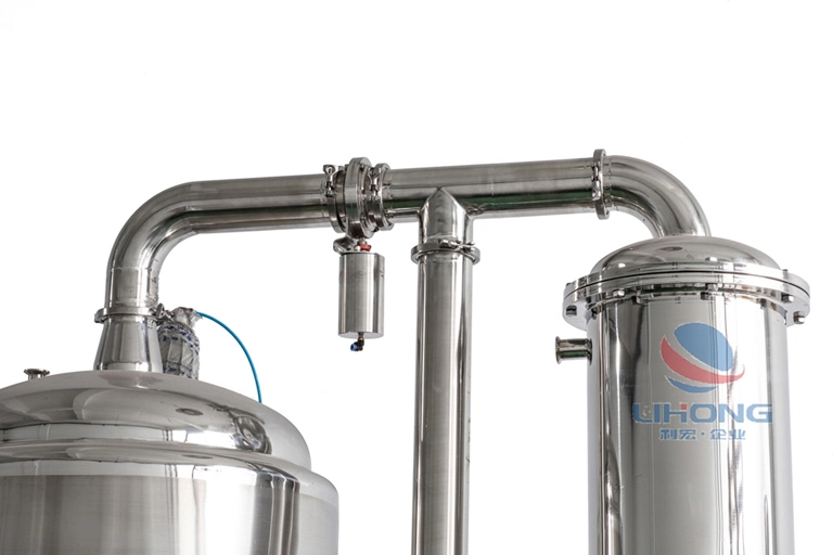 Energy Saving Stainless Steel Double Effect Evaporating Equipment