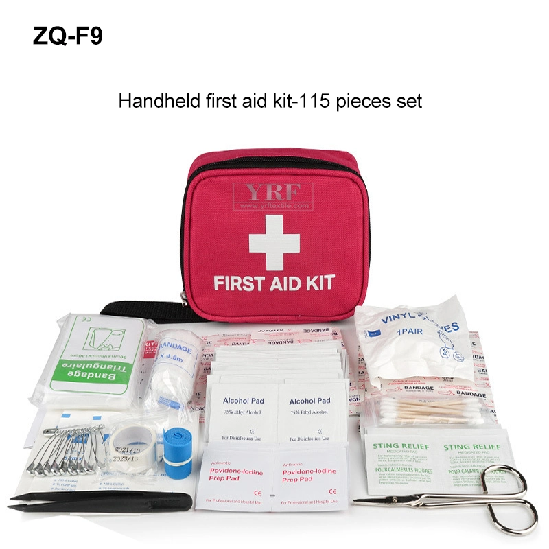 Outdoor Mini Travel Car First Aid Kit Small Medical Box Emergency Survival Kit Household Waterproof Multifunctional Tool Kit