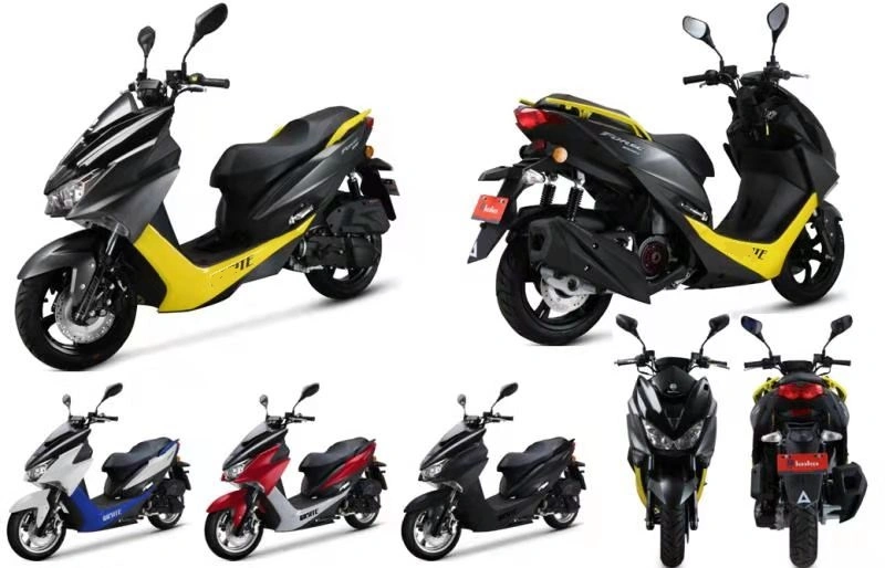 EEC Approval 125cc Gasoline Scooter 12inch Wheel Moped Motorcycle (HD250T-STG)