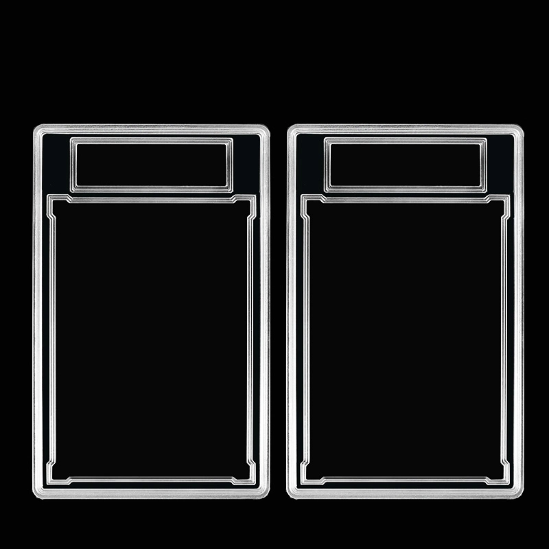 Grading Game Cards Slab Cases Holder Transparent Psa Graded Horizontal Cards Slab