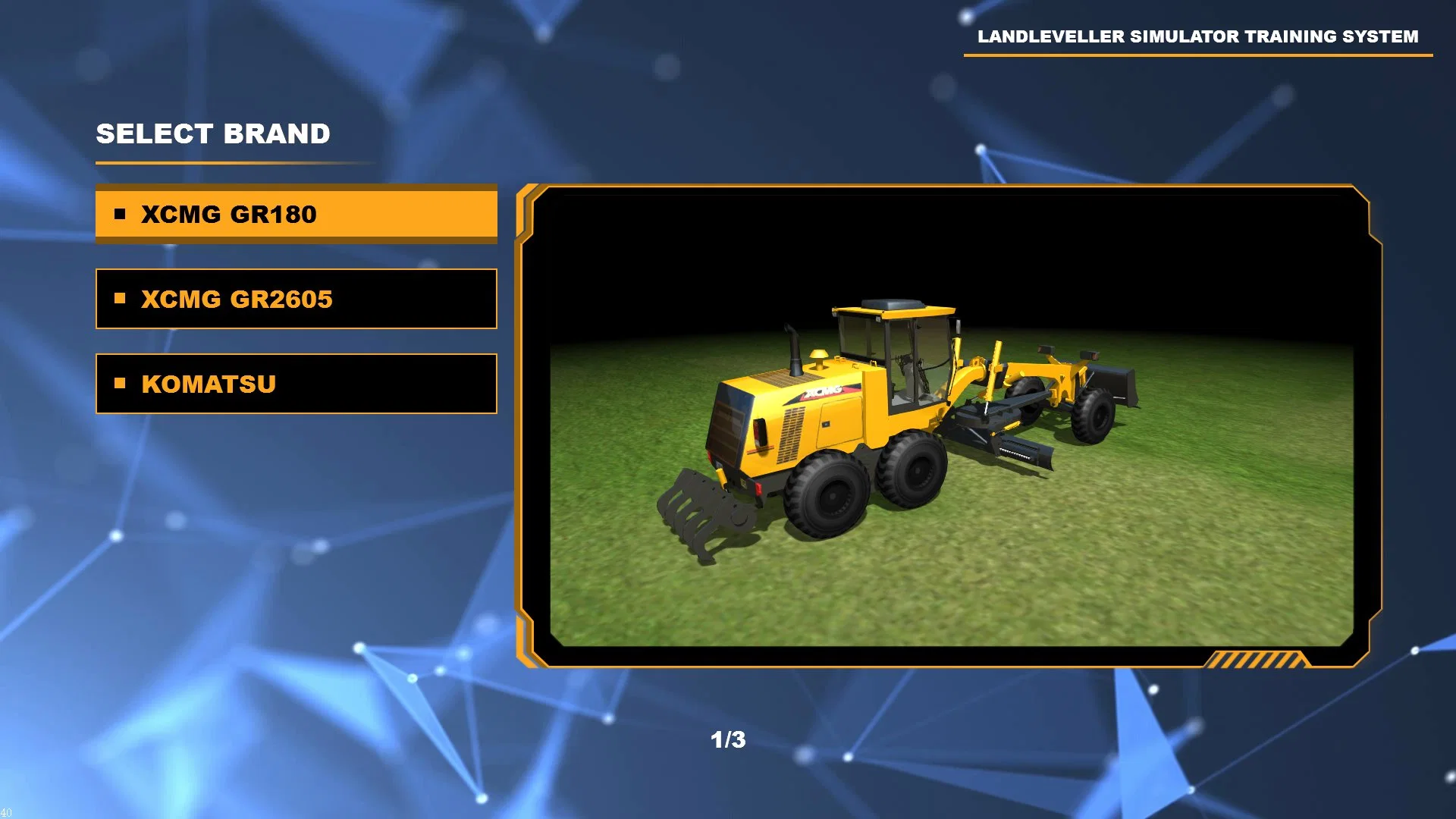 Construction Excavator Grader Operator Training Simulator for Training School