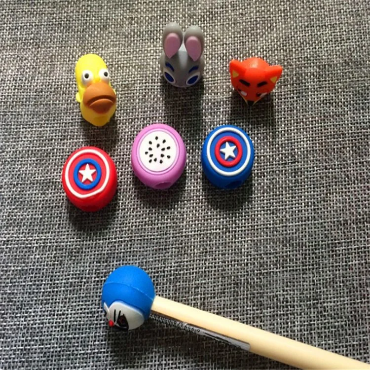 3D Cartoon Character PVC Pencil Topper