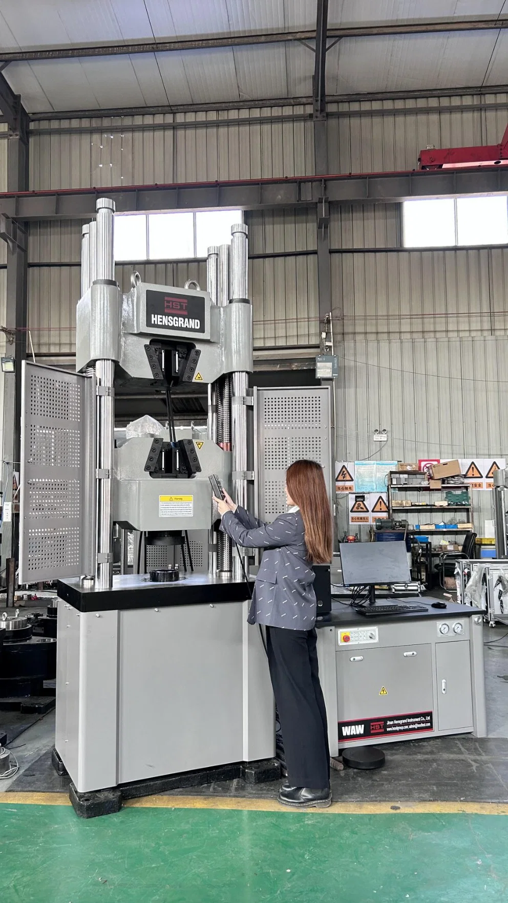 120ton Wew-1200d Computer Display Hydraulic Tensile Test Universal Testing Machine