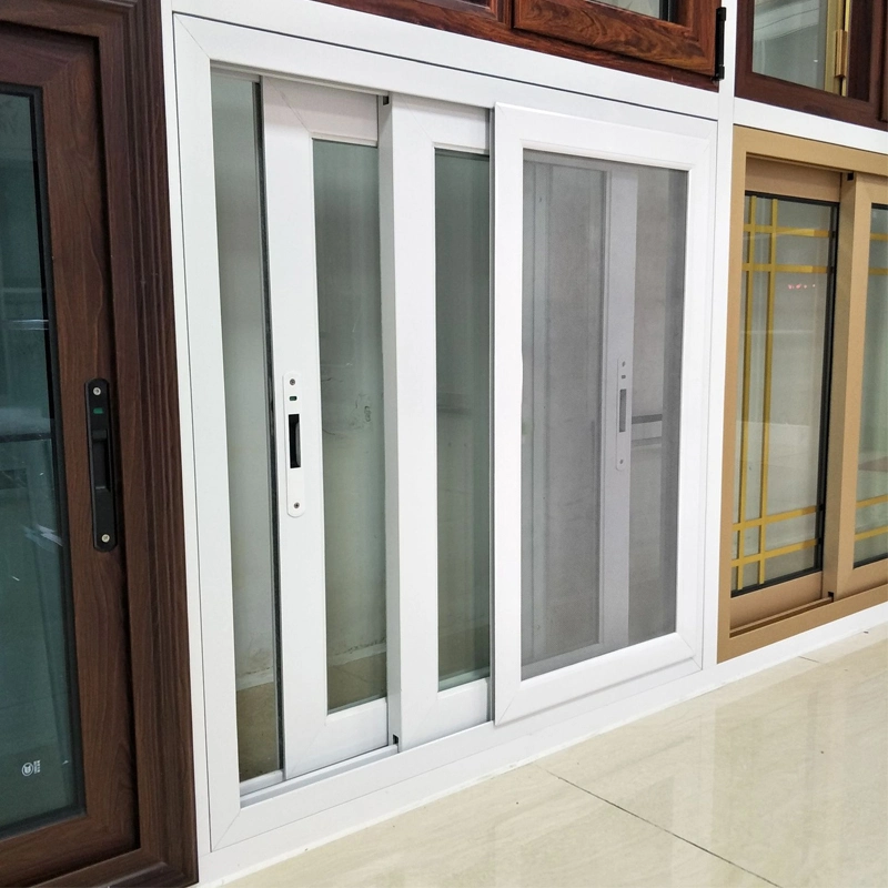 Horizontal Non-Thermal Break Customized Size Aluminum Sliding Window