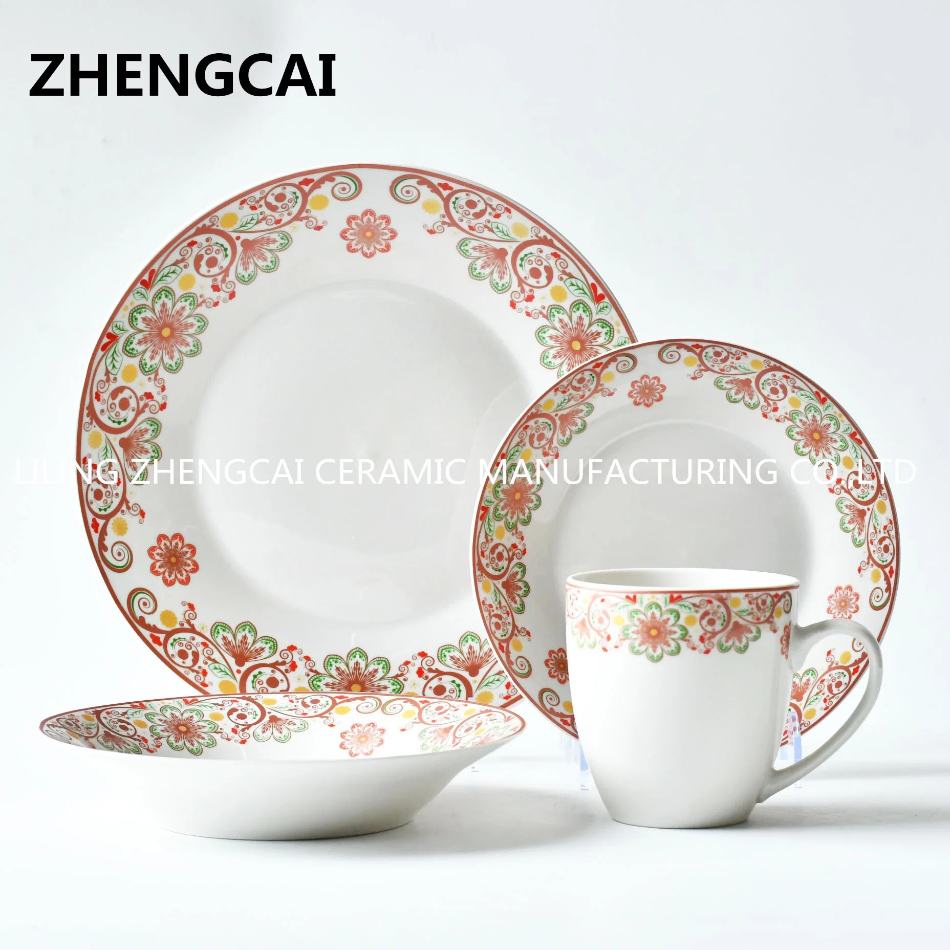 Wholesale/Supplier European OEM/ODM Ceramic Tableware Dinner Set