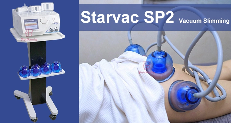 Máquina de Cupping de terapia com rolo de vácuo de elevação de topo Starvac SP2 nádegas