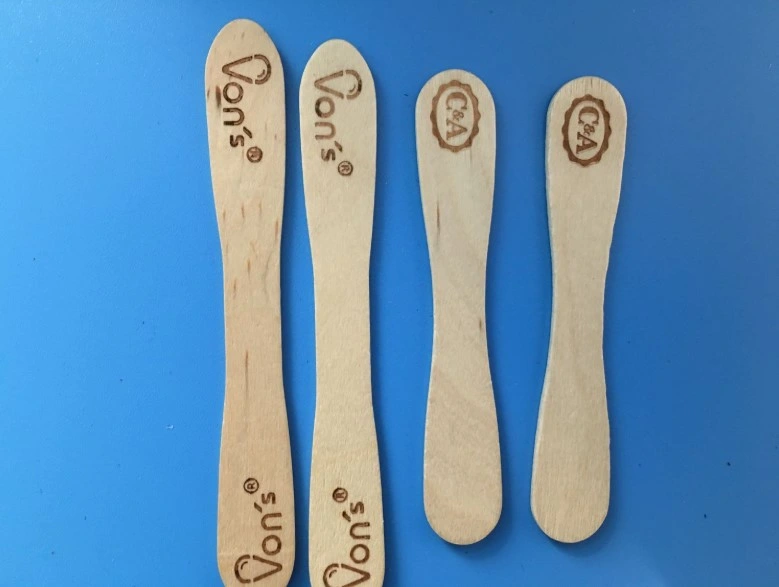 Birch Wood Popsicle Stick Ice Cream Sticks Disposable Stick Ice Lolly Popsicle Spoon