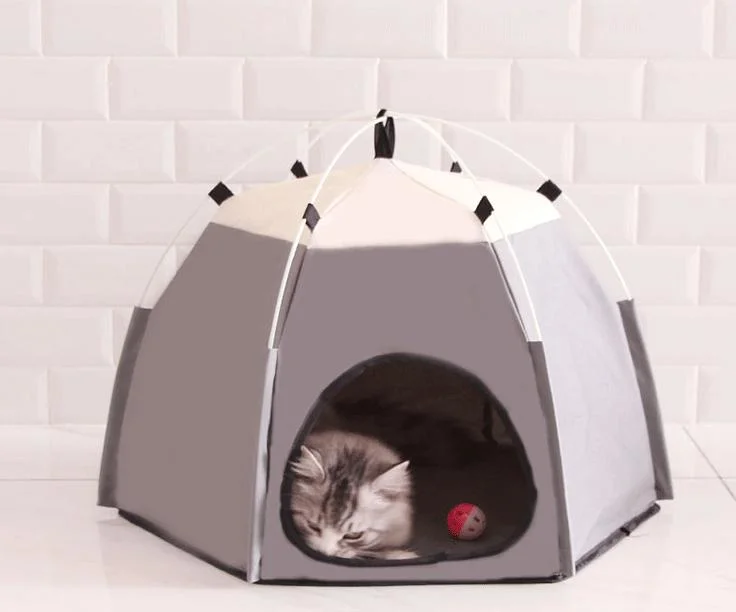 Dog& Cat Tent Foldable Pet Outdoor Camping Suitable House