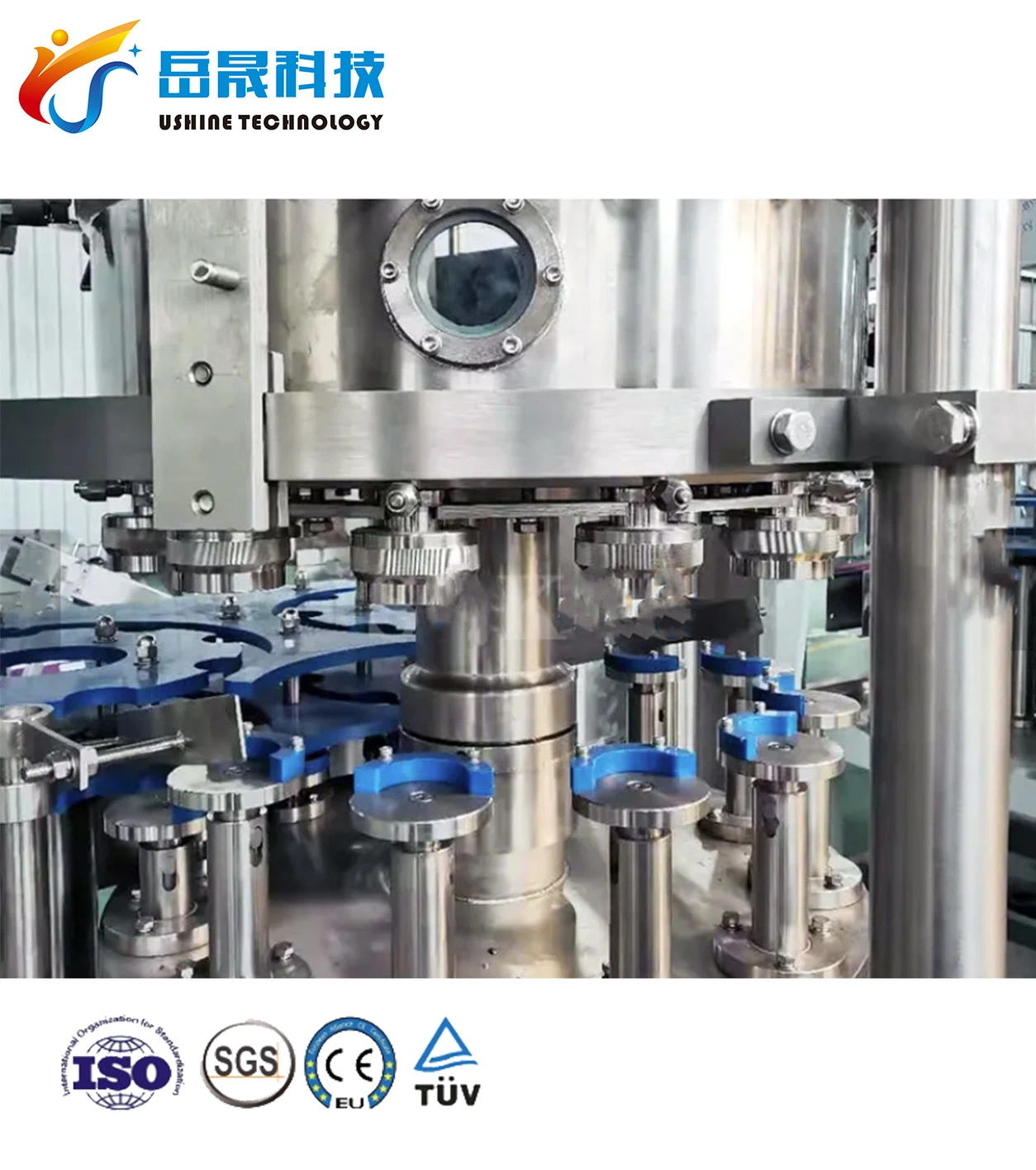 Automatic Can Filling Machine Aluminum Soda Can Filling and Sealing Machine for Beverage Production Line