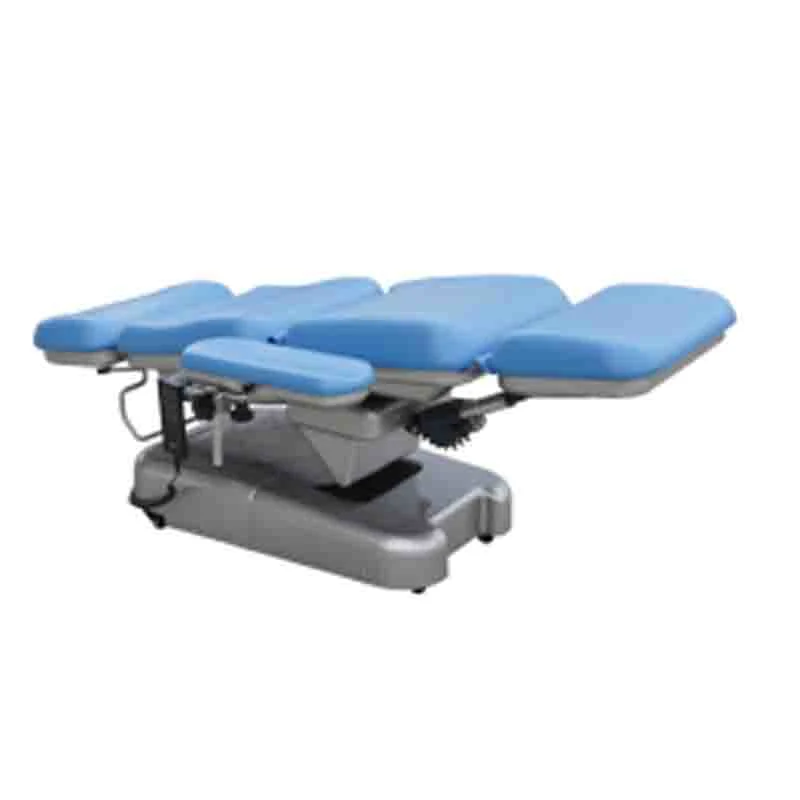 High quality/High cost performance Foaming PU Mattress Blood Electric Dialysis Chair with Leg Section