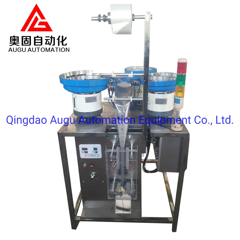 Motorcycle Tire and Bicycle Tire Valve and Attachment Bagging Machine