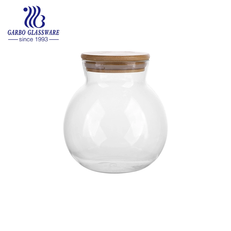 540ml High Borosilicate Glass Storage Jar Heat Resist Good Quality Food Container Glass Jar