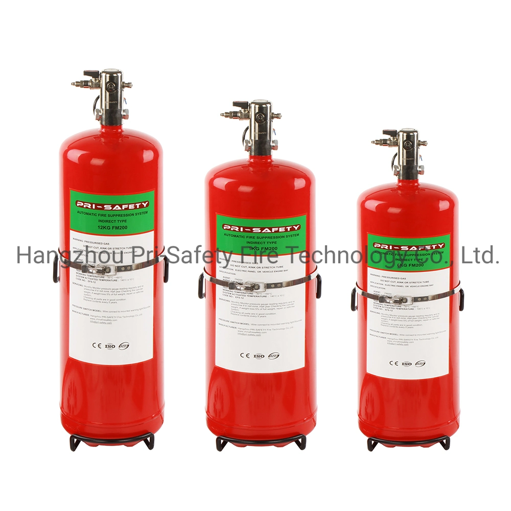 El HFC-227ea Automática de incendios Sistema de protección para los aparatos eléctricos