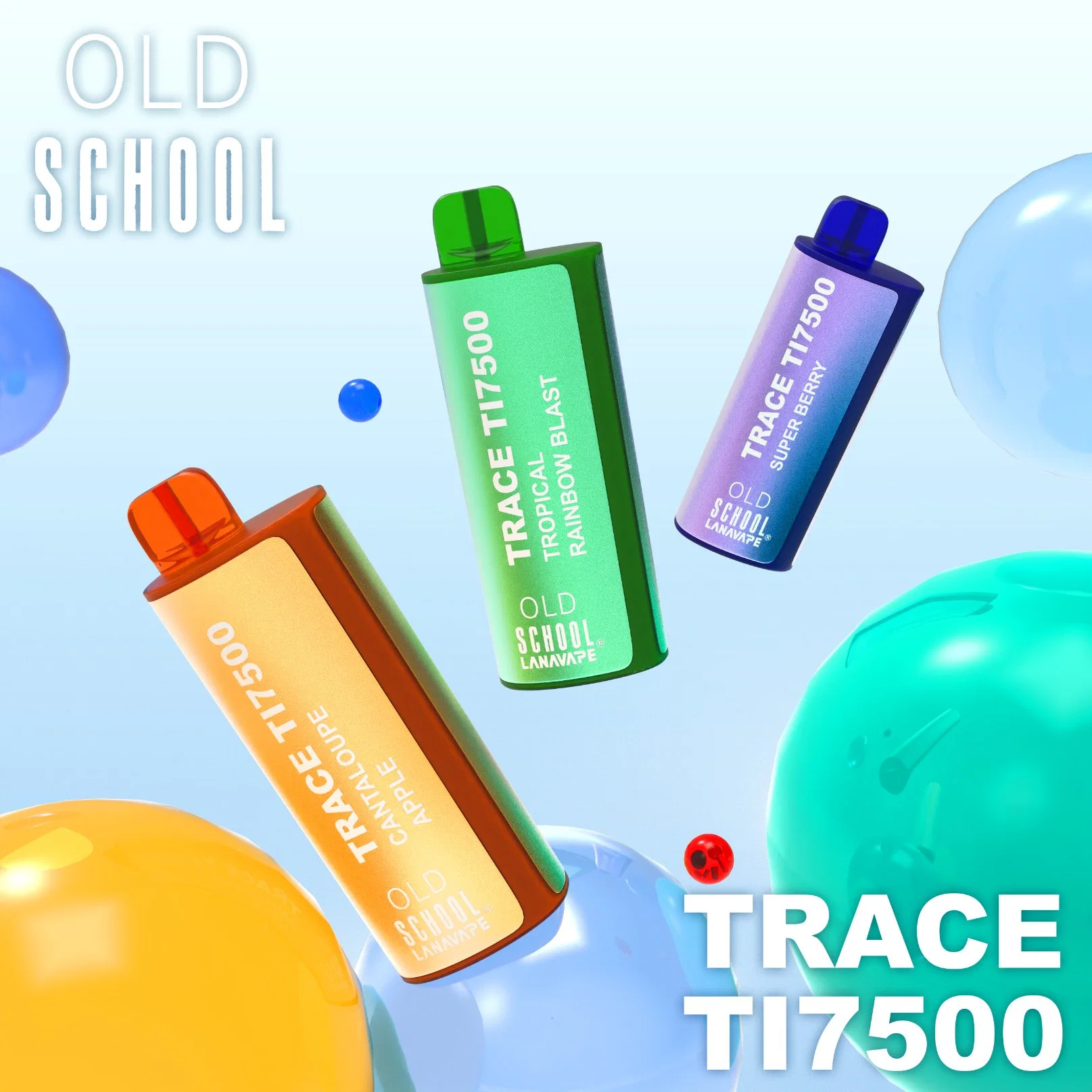 100% Original Factory Electronic Cigarette Old School Trace T1 7500 Mesh Coil 7500 Puffs 10 Flavors 14ml Wholesale/Supplier Price Disposable/Chargeable Vape Portable Charger Case