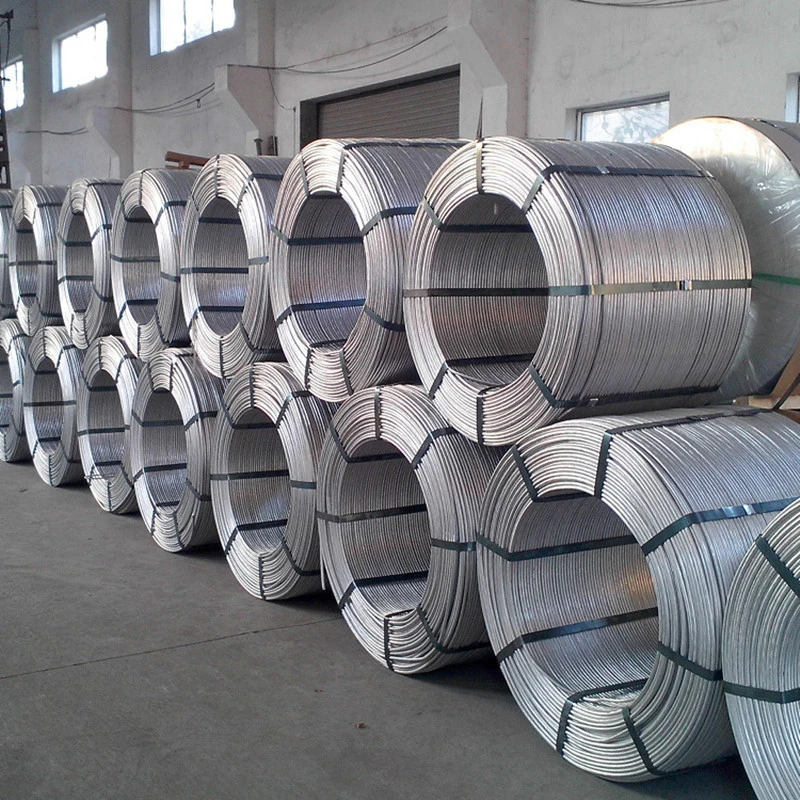 prix d'usine Aluminum-Clad Fil d'acier 3,8 mm ; fil rond pour les frais généraux les fils de masse