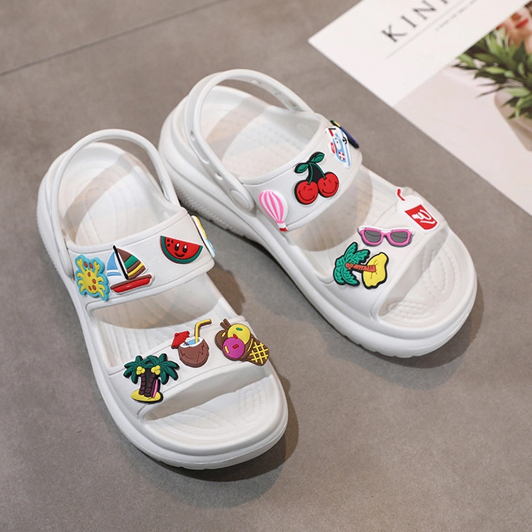 Factory Wholesale/Supplier Custom Light Weight Nonslip Women Beach Platform Sandals