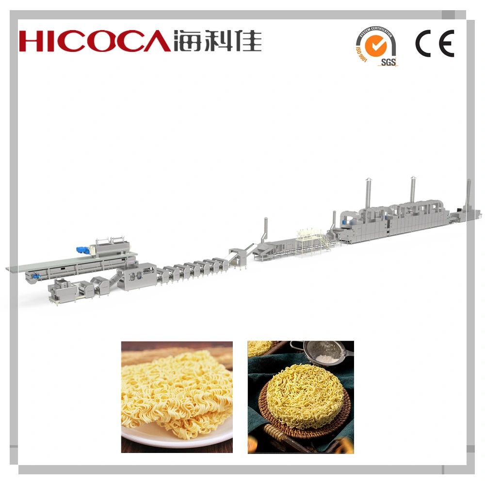 Stainless Steel Non-Fried Instant Noodle Product Machine Line