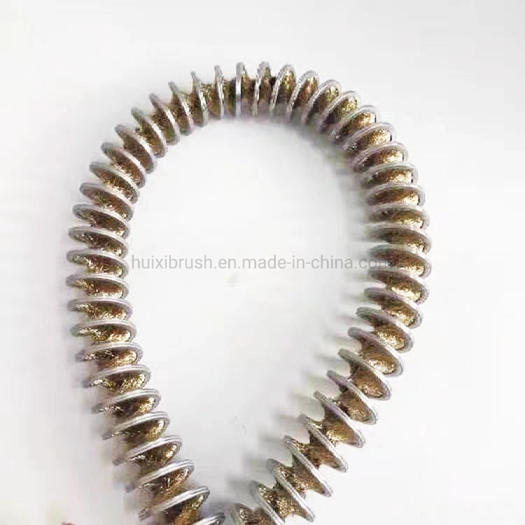 Cylindrical Brass Wire Coil Spiral Brush