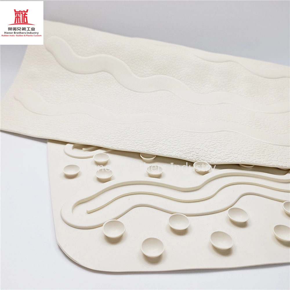 Bathtub Mat Non Slip Bath Mat for Tub, Shower Mat Non Slip with Suction Cups and Drain Holes, Extra Large Bath Tub Mat Machine Washable