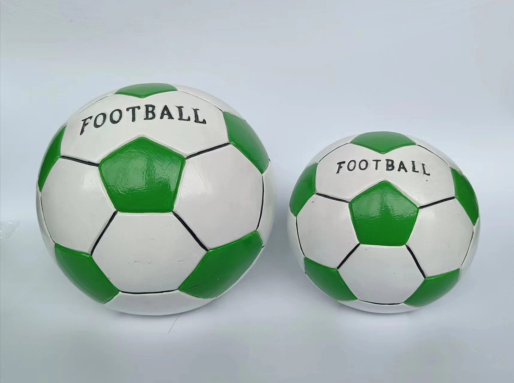 Hot Sale Ceramic Round Football Money Coin Bank