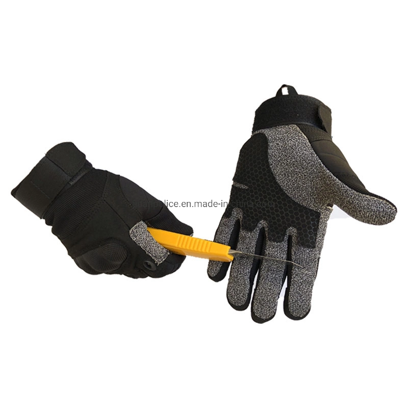 Premium Cut Level 5 Anti Cut Anti Slip Anti Impact Military Tactical Gloves