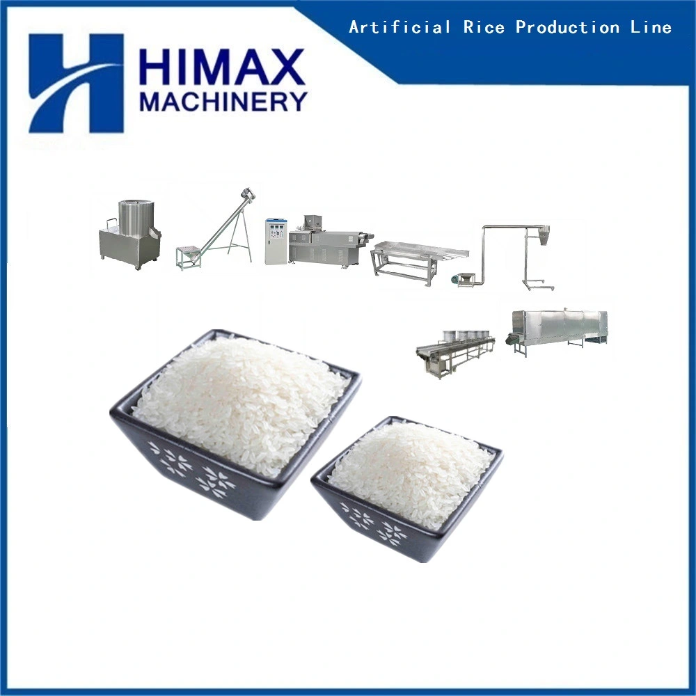 Máquina de arroz artificial mezclado con harina de grano múltiple