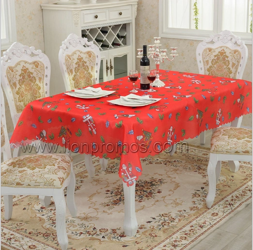 Christmas Xmas Seasoning Dinner Party Table Cloth