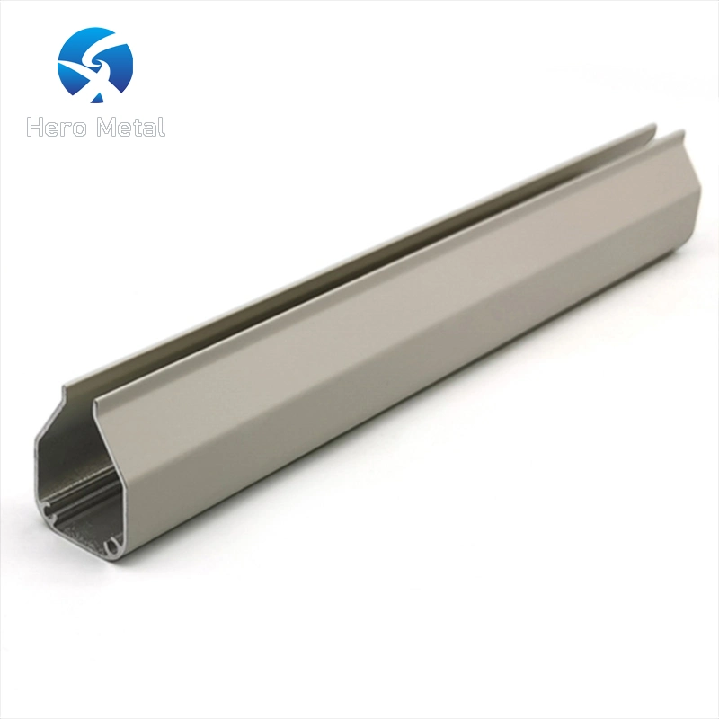 Aluminum White Curtain Profile Hero Metal 2023 Extrusion 6063 Curtain Track