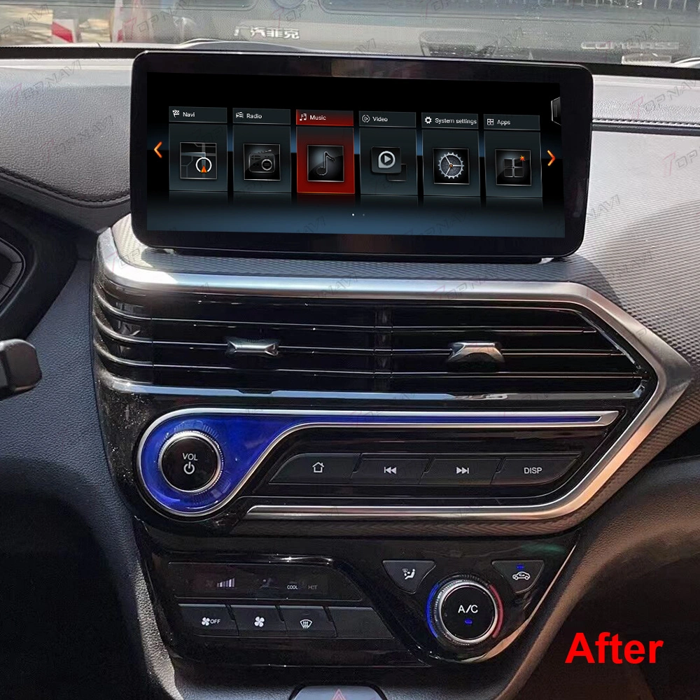 10.25 Inch Car Video GPS Player for Changan Alsvin 2020 2021 Android Auto Stereo Audio