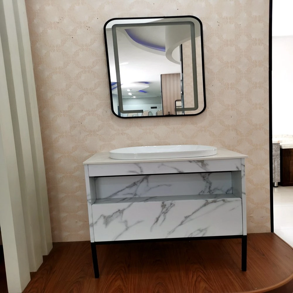 PVC Wall Mounted Bathroom Toilet Storage Modern Hotel Home Furniture