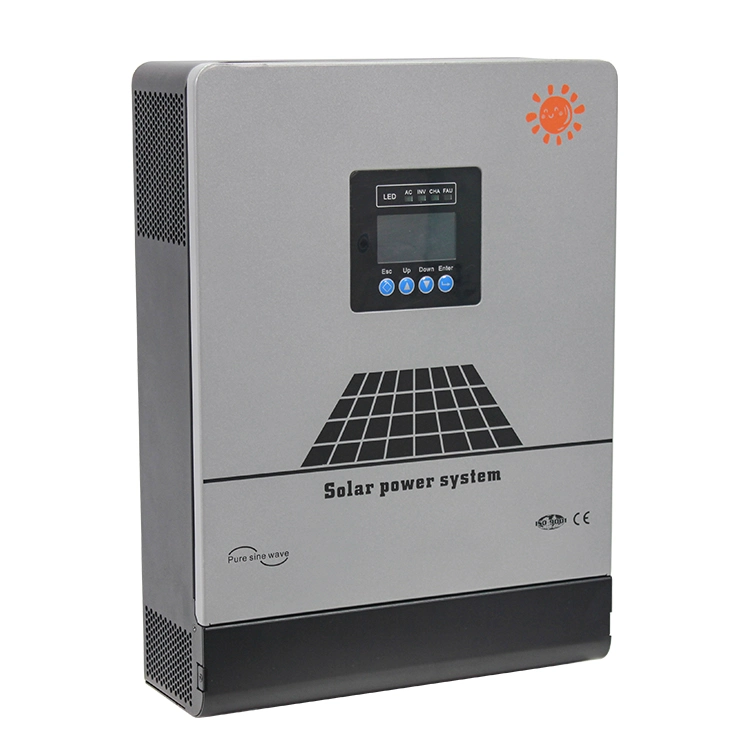 Inversor solar Off Grid 3000 W 5000W Inversor de onda sinusoidal pura Solis 5000W 48 V 5kVA inversor de potência solar híbrido 5kw para Home Off Grid Solar System