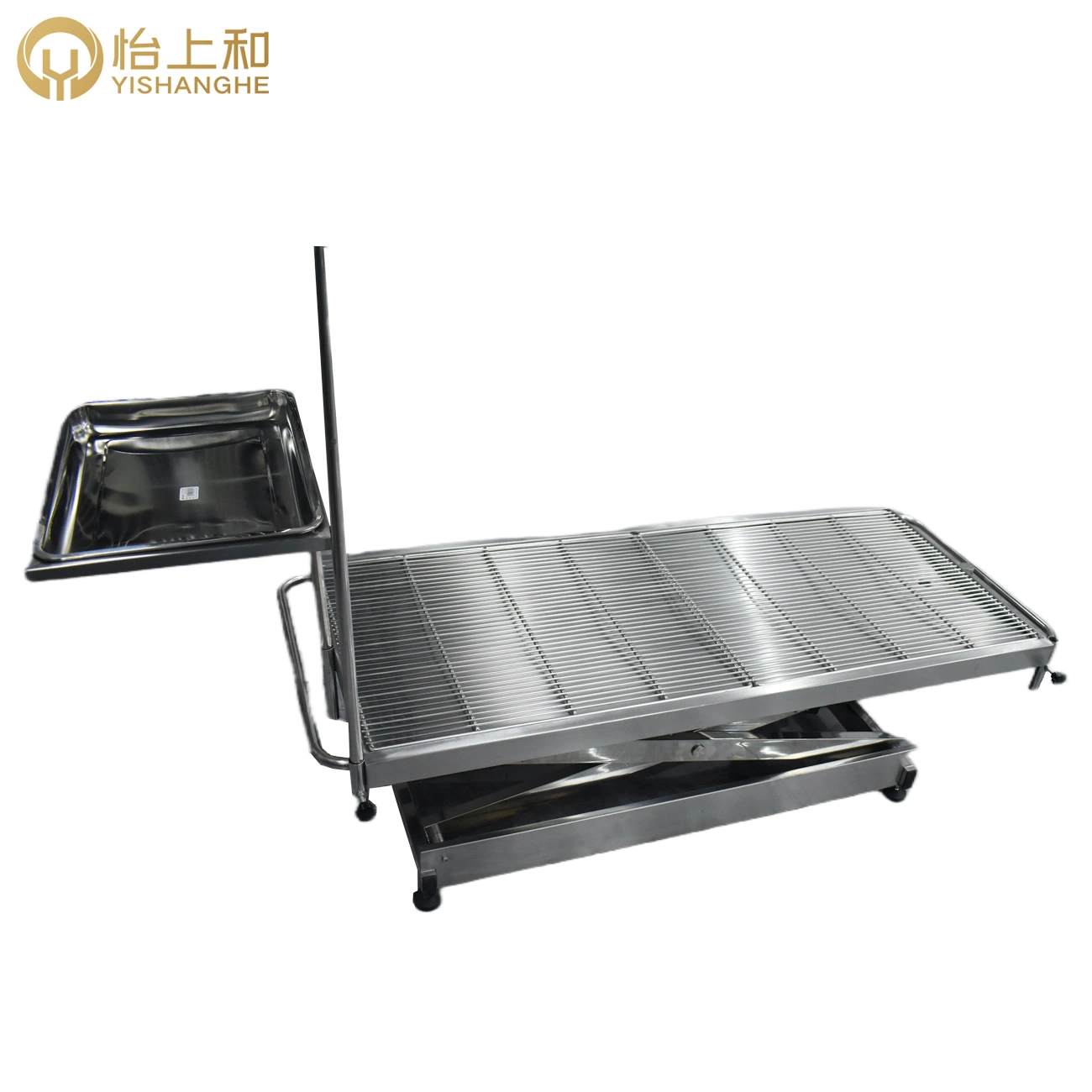 Stainless Steel Medical Bed Animal Pet Veterinary Stretcher Pet Surgical Table