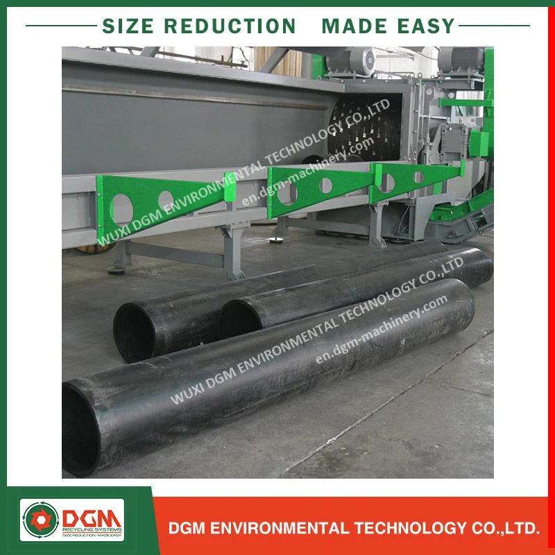 High Efficient PP Pipe Shredding Machine with Weg Motor