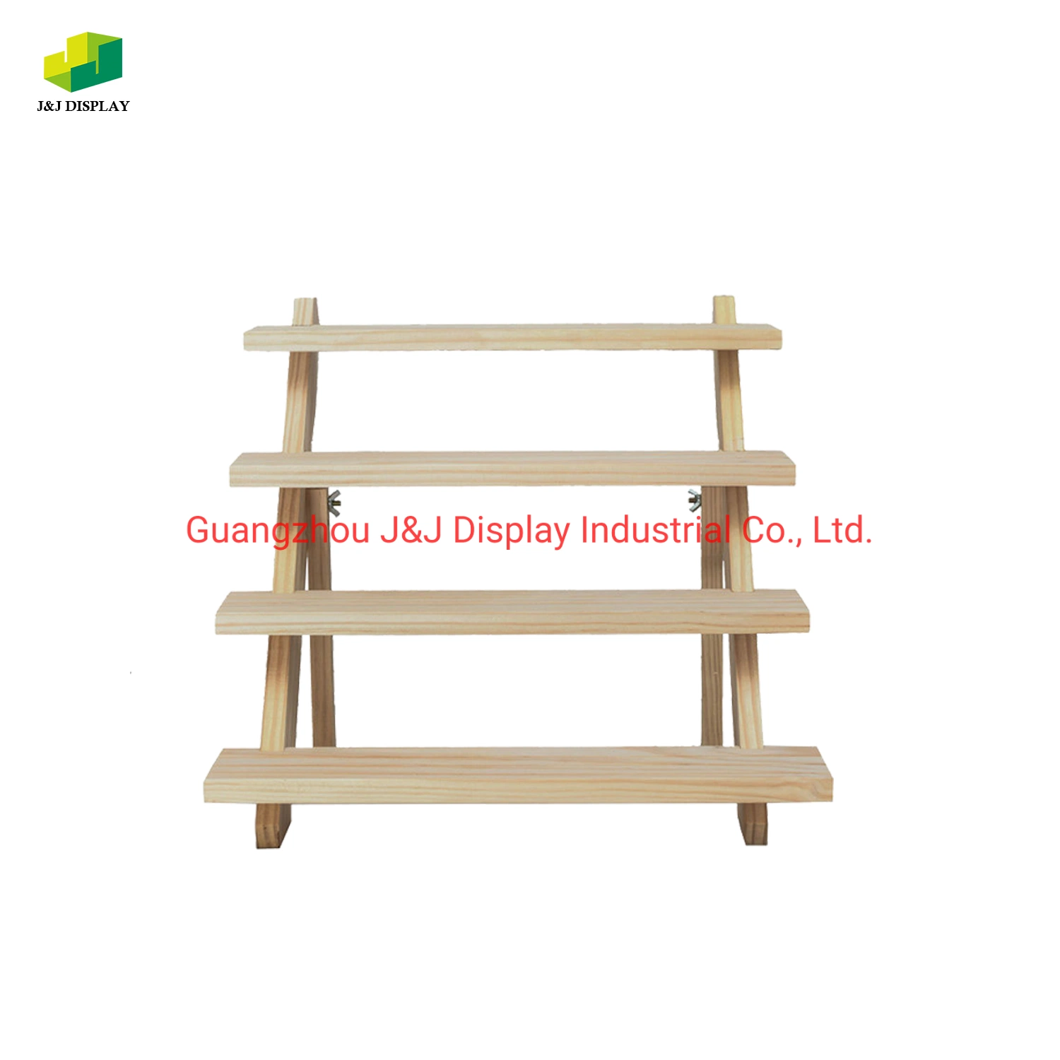 Wholesale/Supplier Retail Store Wood Double Four Sided Rotating Display Rack