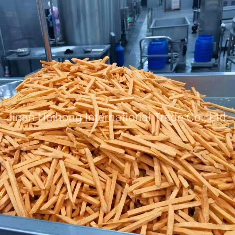 IQF Frites de patates douces croustillant enduits