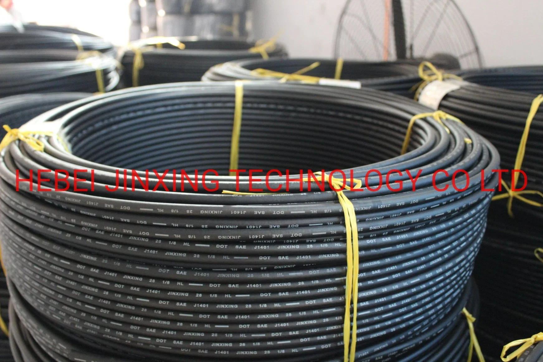 Black Rubber Hose Factory for Automotive Motorcycles Brake System