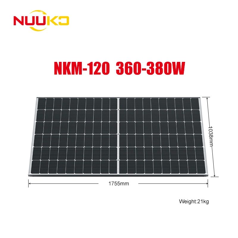 Nuuko Barato preço constituídos 430W 435W 440W 445W 450W 455W para a electricidade inicial com bateria solar TUV/CE CB Retie Iecee CQC ISO IEC Inmetro