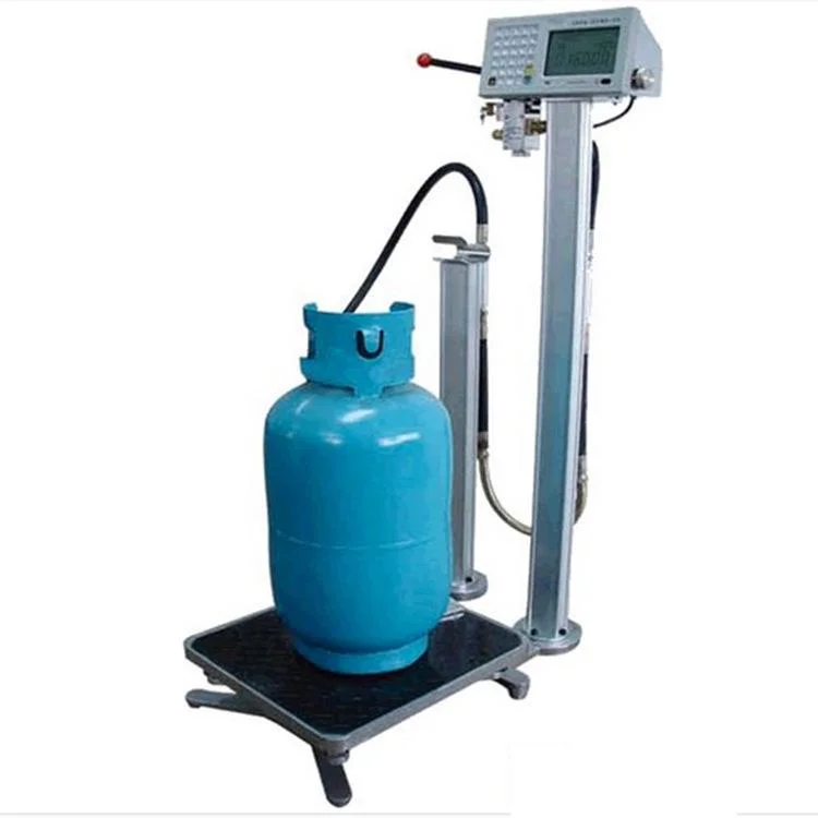 Automatic Small LPG Gas Weighing Filling Scale for CO2 LNG Liquid Argom/Nitrogen/Helium/Oxygen/Ammonia/Chlorine/Mixed Gas