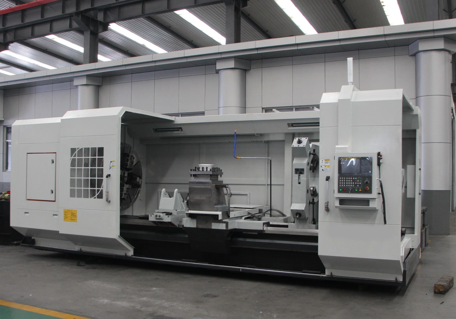 China Heavy Duty Große Spindel Metall-Drehmaschine