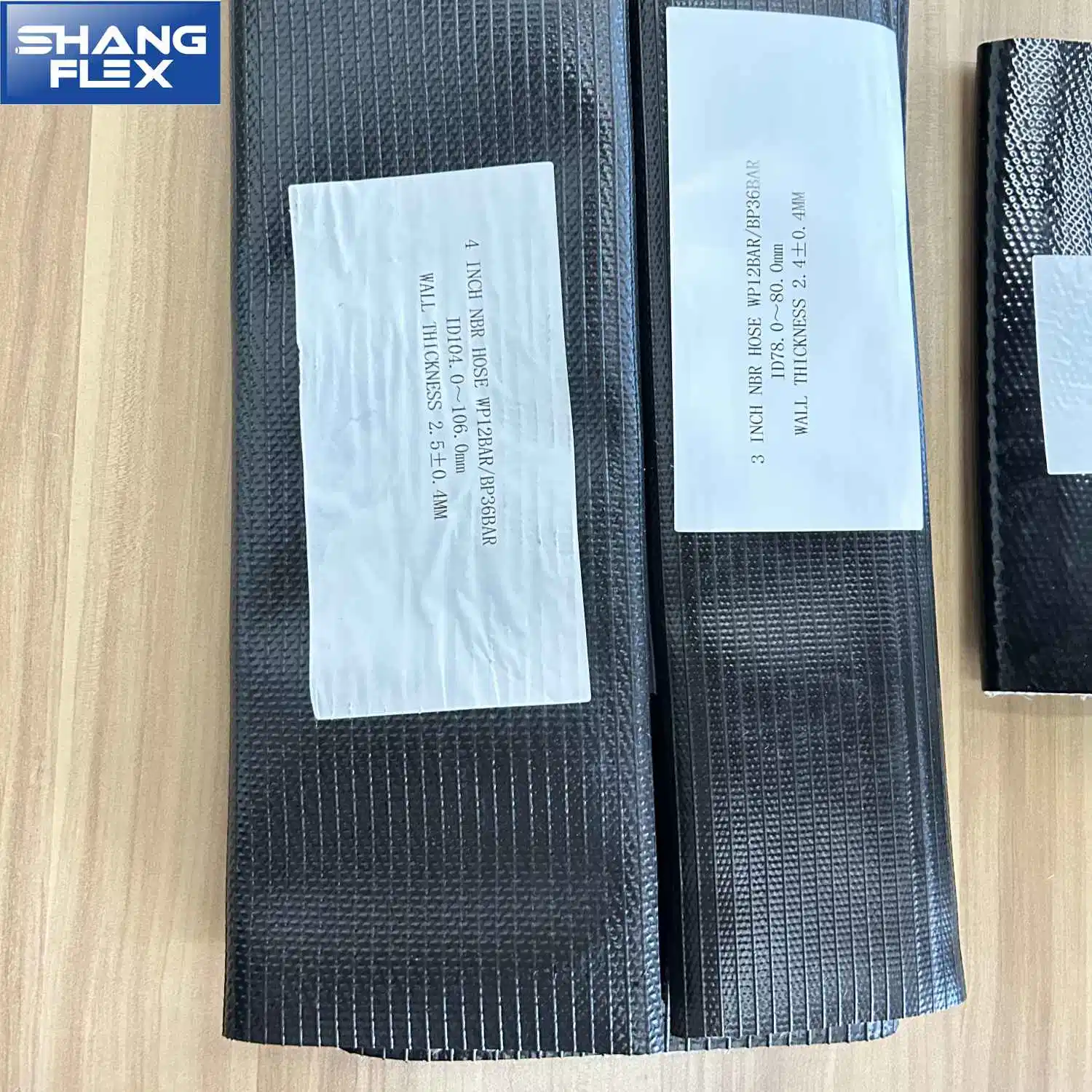 Black TPU Rubber PVC Lay Flat Water Hose