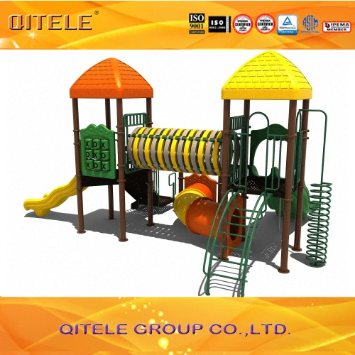 Children Playground Equipment with Enclosed Bones Bridge