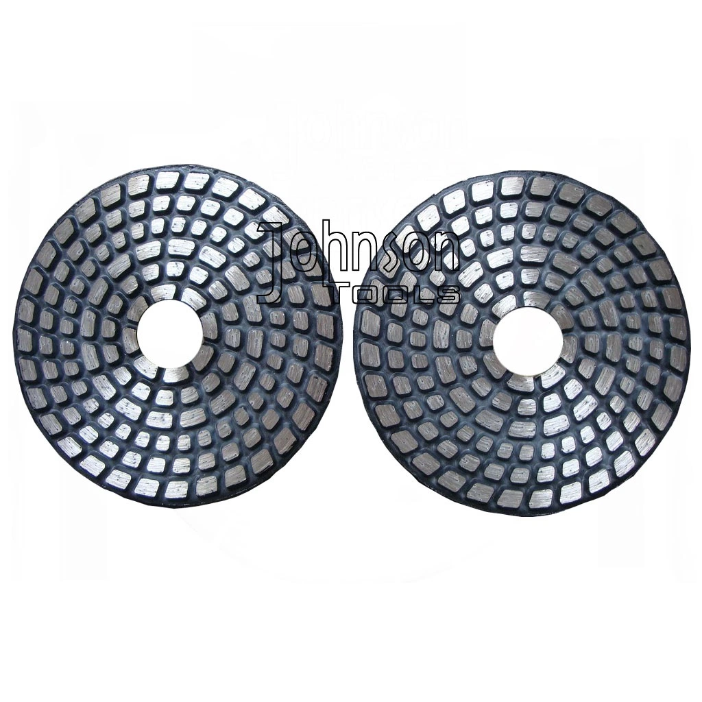 4 Inch Metal Bond Diamond Polishing Pad for Stone and Concrete