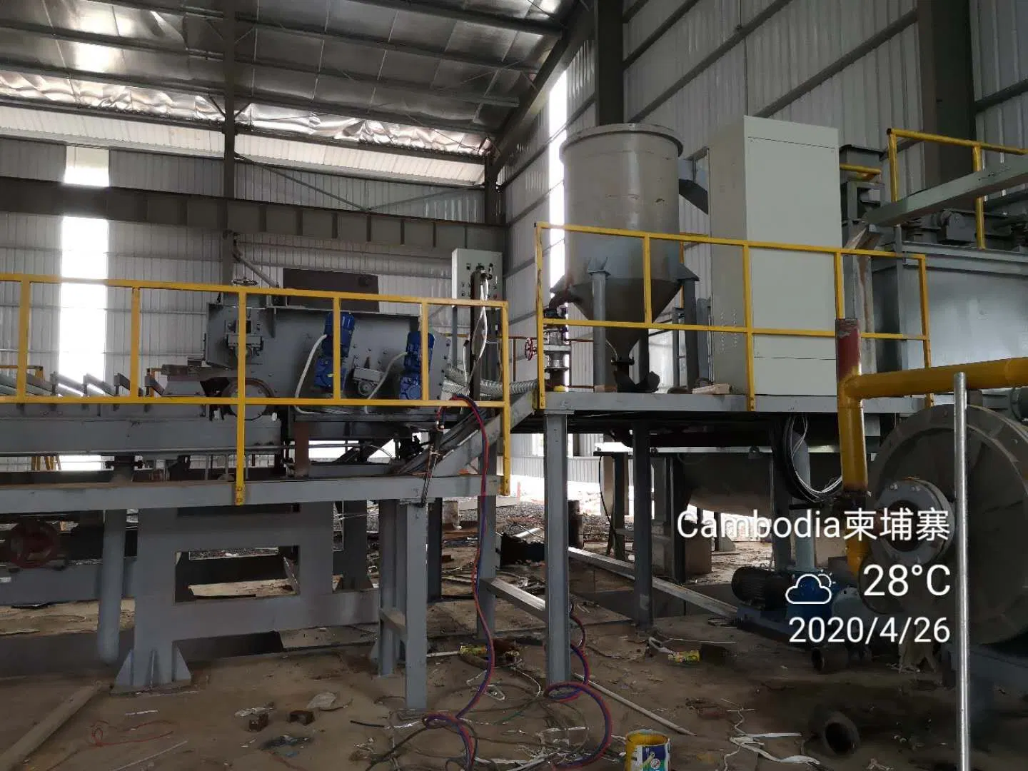 Corrugated Cement Roofing Sheets Production Line